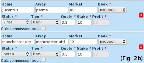 scommessa di coeprtura live