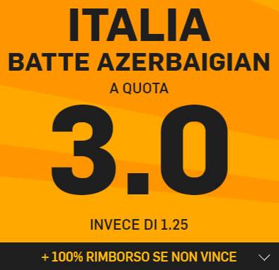 quota azerbaigian italia quota maggiorata